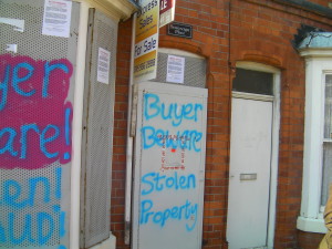 Incredible as it may seem, Ceri Howells, an associate of RM's, went behind his back & the public notices to buy the stolen home at a fire sale price some £50k less than its market value.