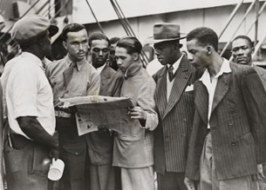 THE SEARCH FOR 'MONEY' BEGINS: WINDRUSH ARRIVALS FROM THE CARIBBEAN,  1954