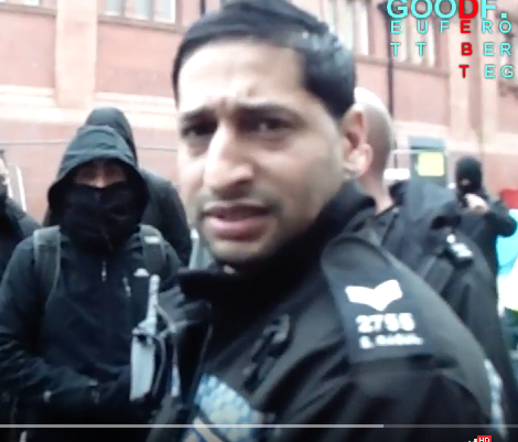 PC RASUL, STATION ST, NOTTM, JANUARY, 2016.